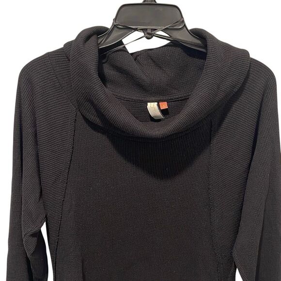 Pilcro by Anthropologie Womens Angie Waffle Knit Cowl Neck Long Sleeve Sweater B - Picture 2 of 8